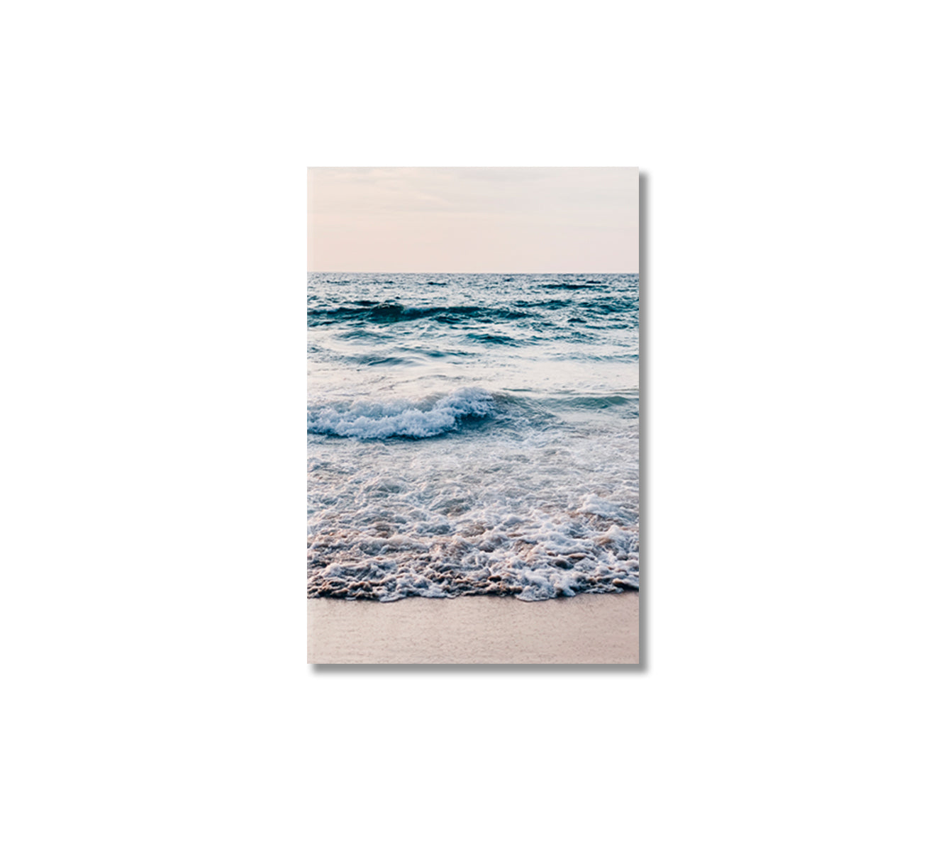 Beautiful Tropical Beach Print Wall Art-Canvas Print-CetArt-1 panel-16x24 inches-CetArt