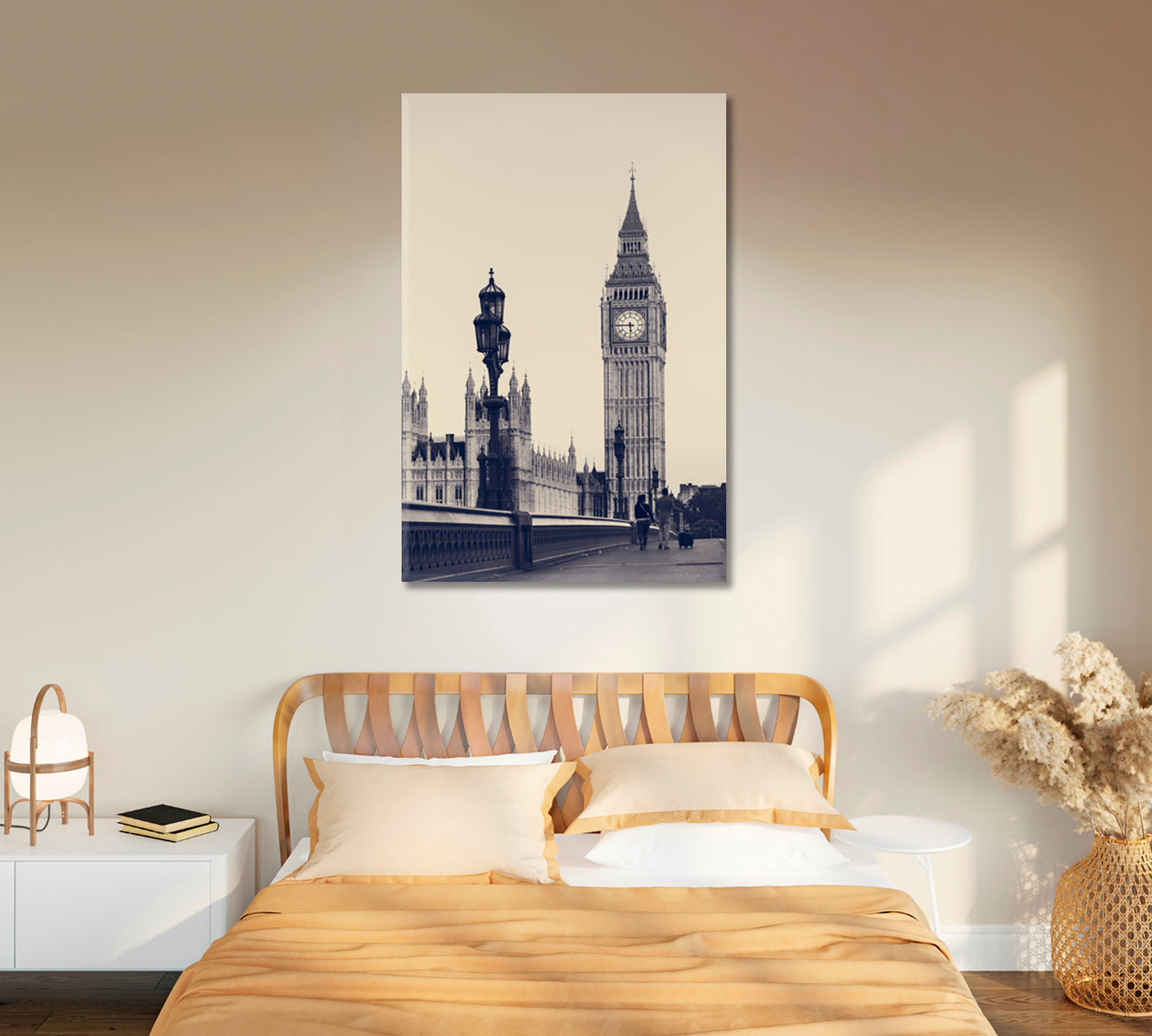 Big Ben Canvas Home Wall Art Decor-Canvas Print-CetArt-1 panel-16x24 inches-CetArt