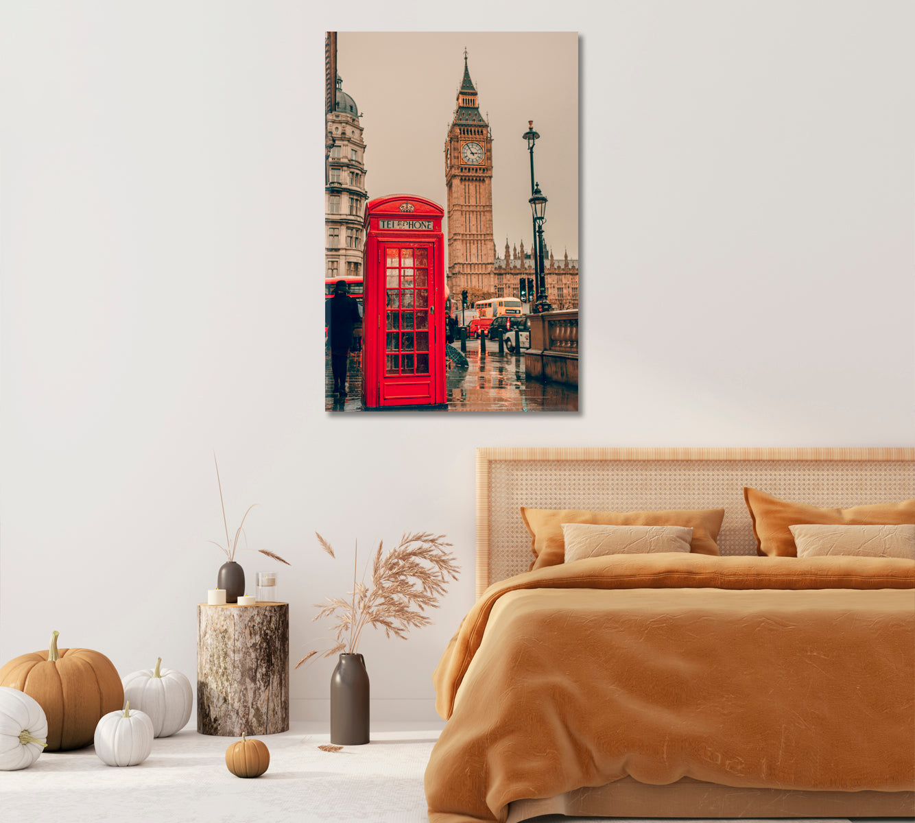 Big Ben Wall Art Home Decor-Canvas Print-CetArt-1 panel-16x24 inches-CetArt