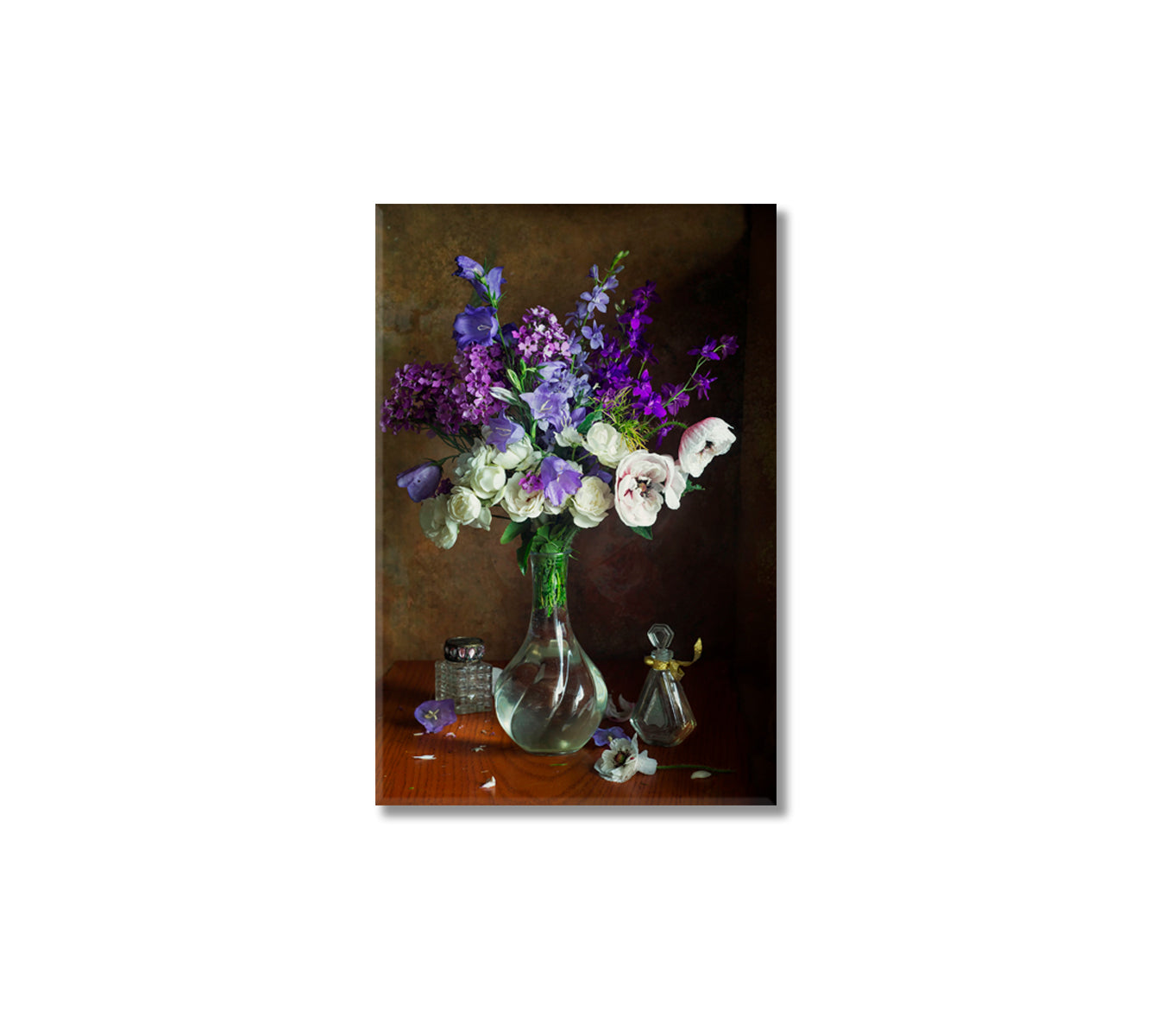 Summer Bouquet Canvas Wall Art Decor-Canvas Print-CetArt-1 panel-16x24 inches-CetArt