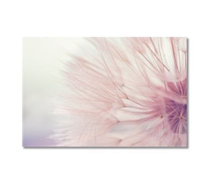 Tender Dandelion Print Canvas Art-Canvas Print-CetArt-1 Panel-24x16 inches-CetArt