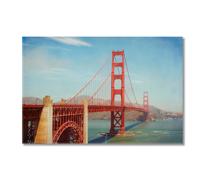 Golden Gate Bridge San Francisco Canvas Print-Canvas Print-CetArt-1 Panel-24x16 inches-CetArt