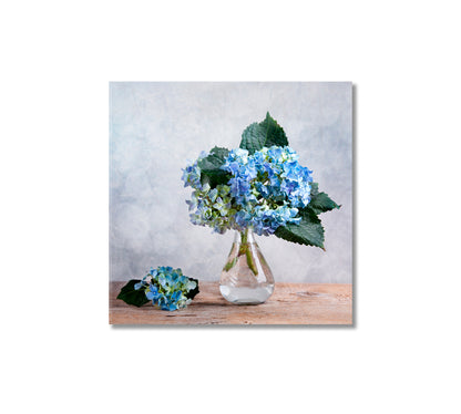 Hortensia Flowers Still Life Canvas Print-Canvas Print-CetArt-1 panel-12x12 inches-CetArt