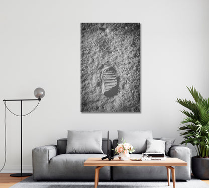 Moon Step Canvas Wall Art Decor-Canvas Print-CetArt-1 panel-16x24 inches-CetArt