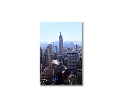 New York City Skyline Canvas Print-Canvas Print-CetArt-1 panel-16x24 inches-CetArt