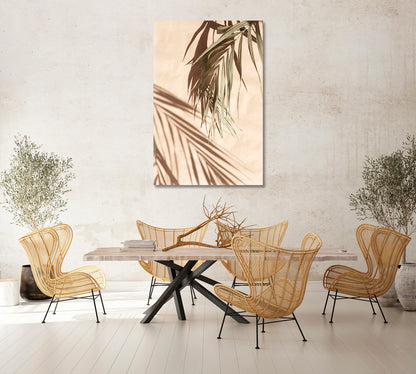 Palm Leaves Wall Art Home Decor Prints-Canvas Print-CetArt-1 panel-16x24 inches-CetArt