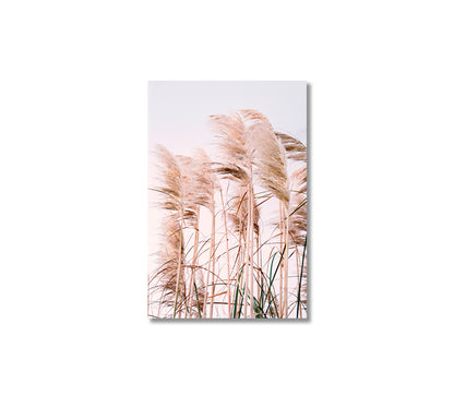 Pampa Grass Canvas Wall Decor Prints-Canvas Print-CetArt-1 panel-16x24 inches-CetArt