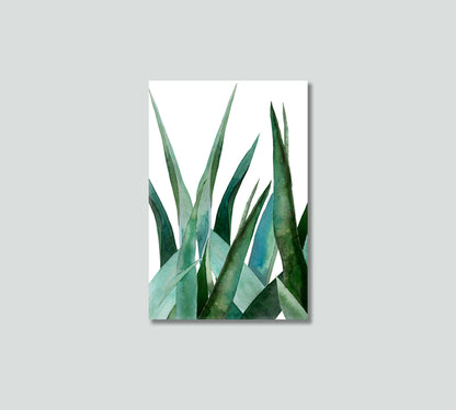 Agave Cactus Trendy Wall Decor-Canvas Print-CetArt-1 panel-16x24 inches-CetArt