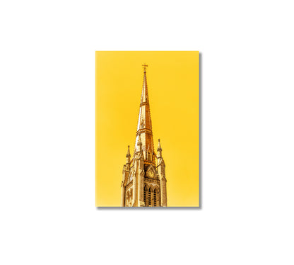 Saint James Cathedral Toronto Wall Art-Canvas Print-CetArt-1 panel-16x24 inches-CetArt