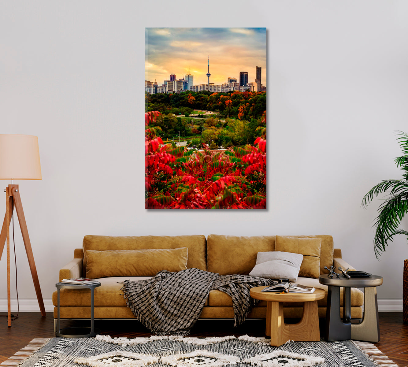 Toronto Ready to Hang Canvas-Canvas Print-CetArt-1 panel-16x24 inches-CetArt