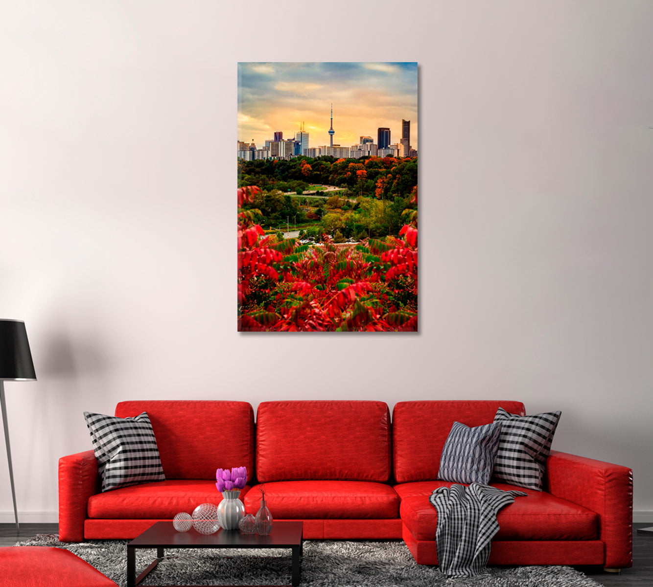 Toronto Ready to Hang Canvas-Canvas Print-CetArt-1 panel-16x24 inches-CetArt