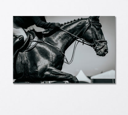 Equestrian Sports Canvas Print-Canvas Print-CetArt-1 Panel-24x16 inches-CetArt