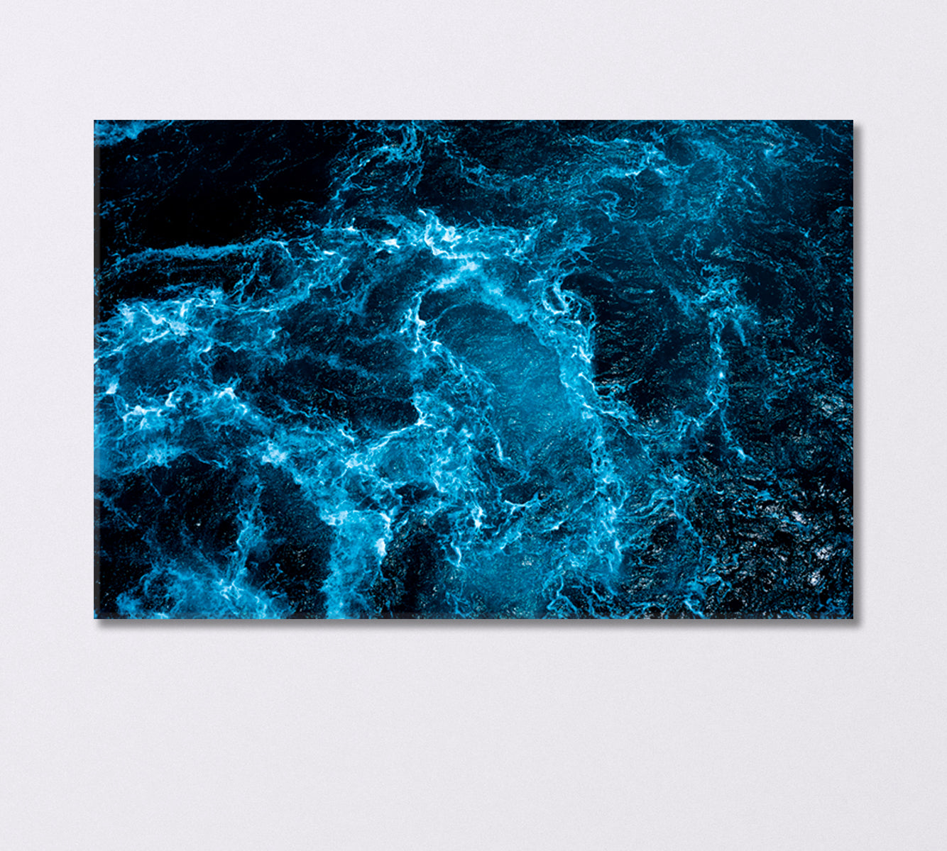 Wild Ocean Waves Canvas Print-Canvas Print-CetArt-1 Panel-24x16 inches-CetArt