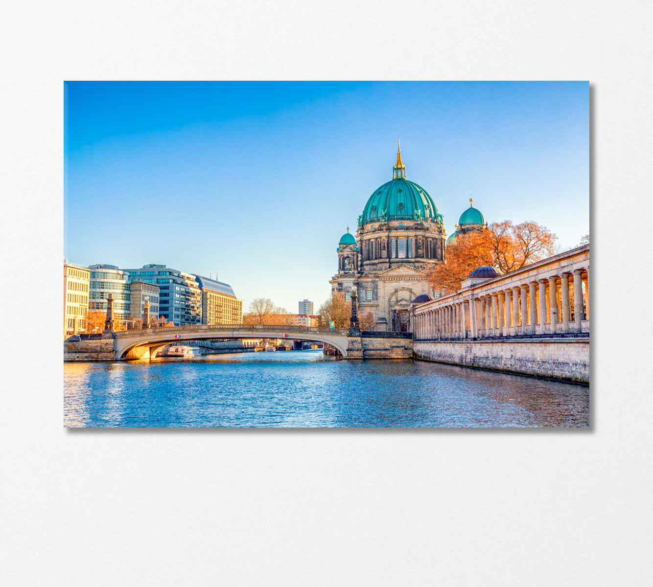 Berlin Cathedral Germany Canvas Print-Canvas Print-CetArt-1 Panel-24x16 inches-CetArt