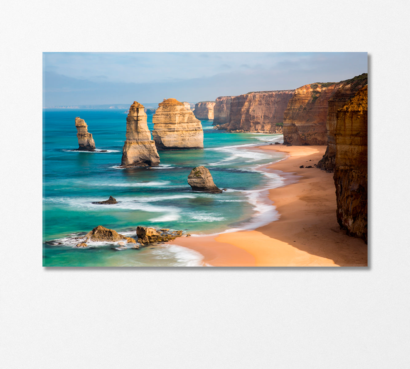 Rocks Twelve Apostles Australia Canvas Print-Canvas Print-CetArt-1 Panel-24x16 inches-CetArt