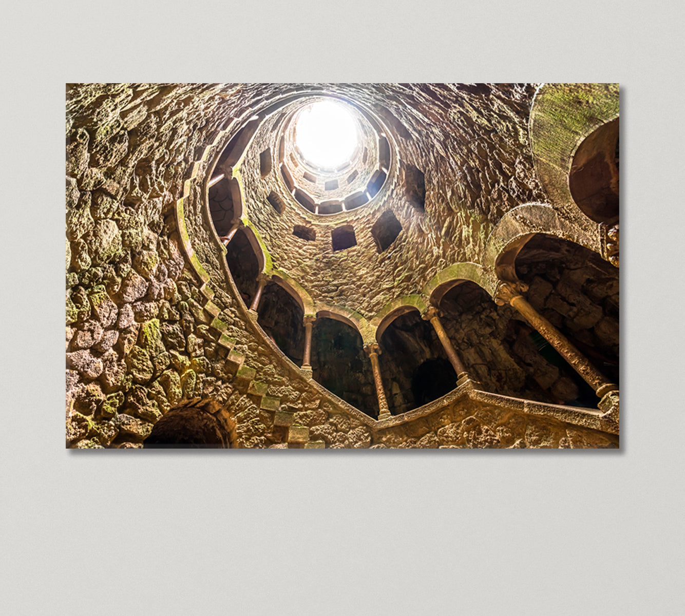 Initiation Well in Sintra Portugal Canvas Print-Canvas Print-CetArt-1 Panel-24x16 inches-CetArt