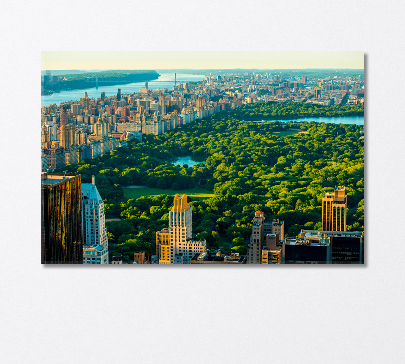 Central Park Manhattan New York Canvas Print-Canvas Print-CetArt-1 Panel-24x16 inches-CetArt