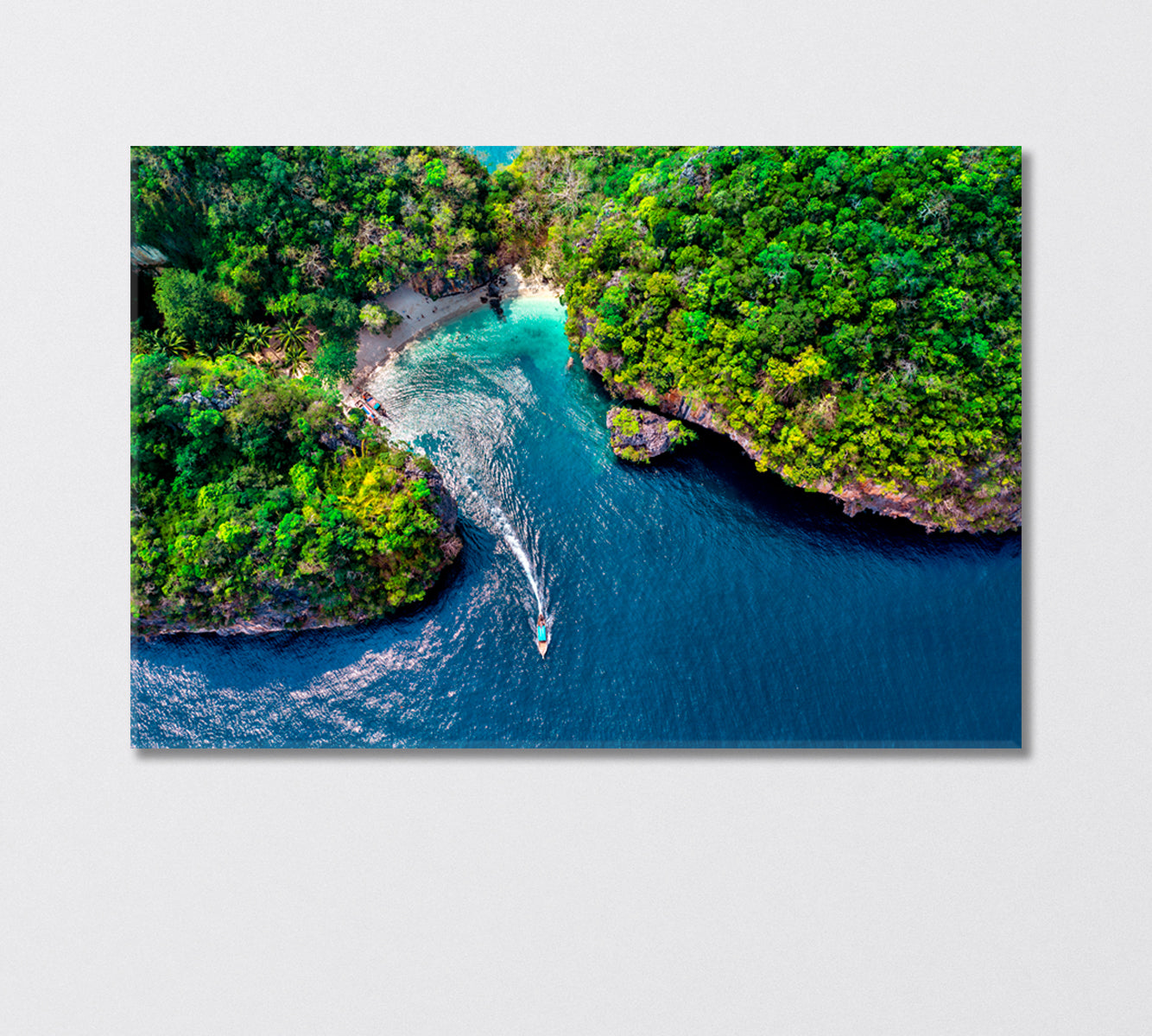 Koh Lao Lading Island Thailand Canvas Print-Canvas Print-CetArt-1 Panel-24x16 inches-CetArt