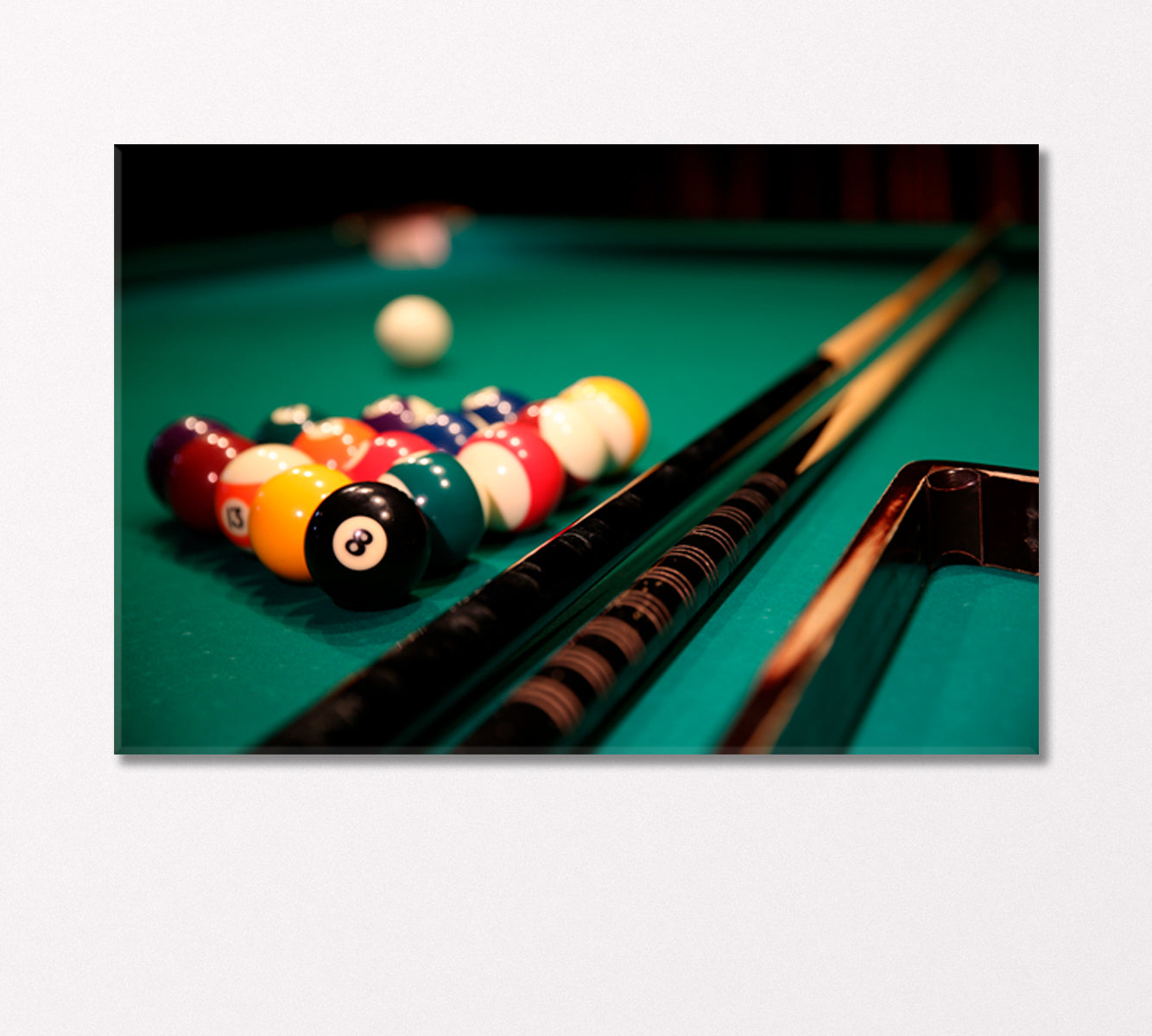 Billiards Canvas Print-Canvas Print-CetArt-1 Panel-24x16 inches-CetArt