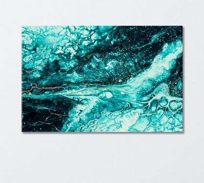 Abstract Magic Ocean Canvas Print-Canvas Print-CetArt-1 Panel-24x16 inches-CetArt