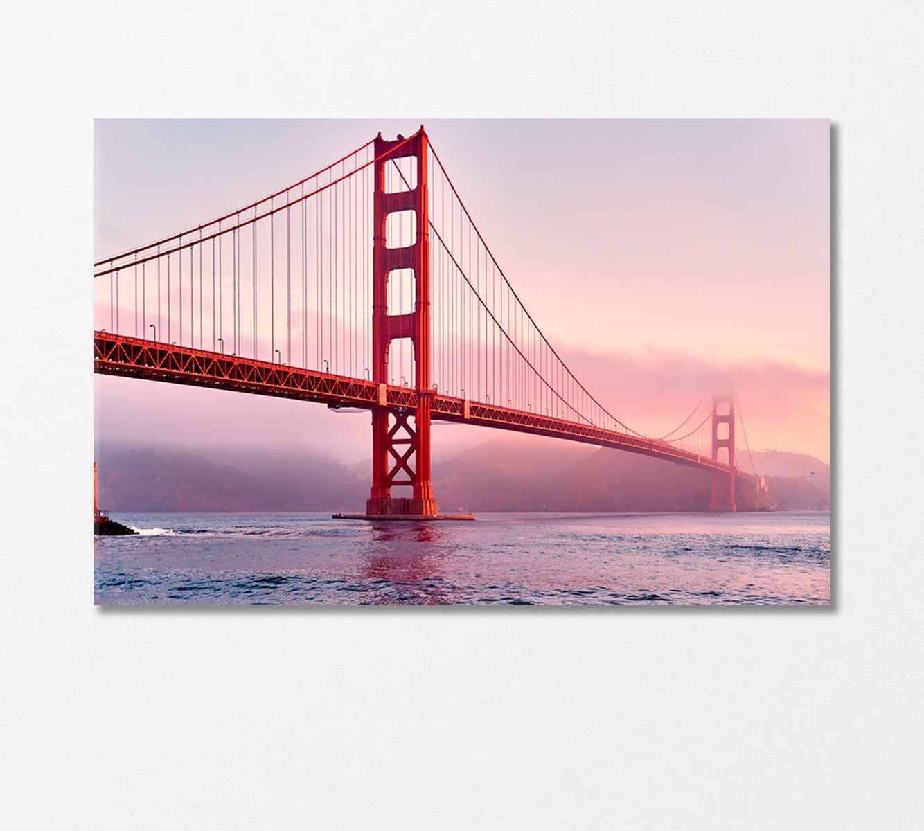 Golden Gate Bridge view San Francisco USA Canvas Print-Canvas Print-CetArt-1 Panel-24x16 inches-CetArt