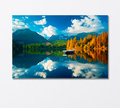 View of the High Tatras National Park Slovakia Canvas Print-Canvas Print-CetArt-1 Panel-24x16 inches-CetArt