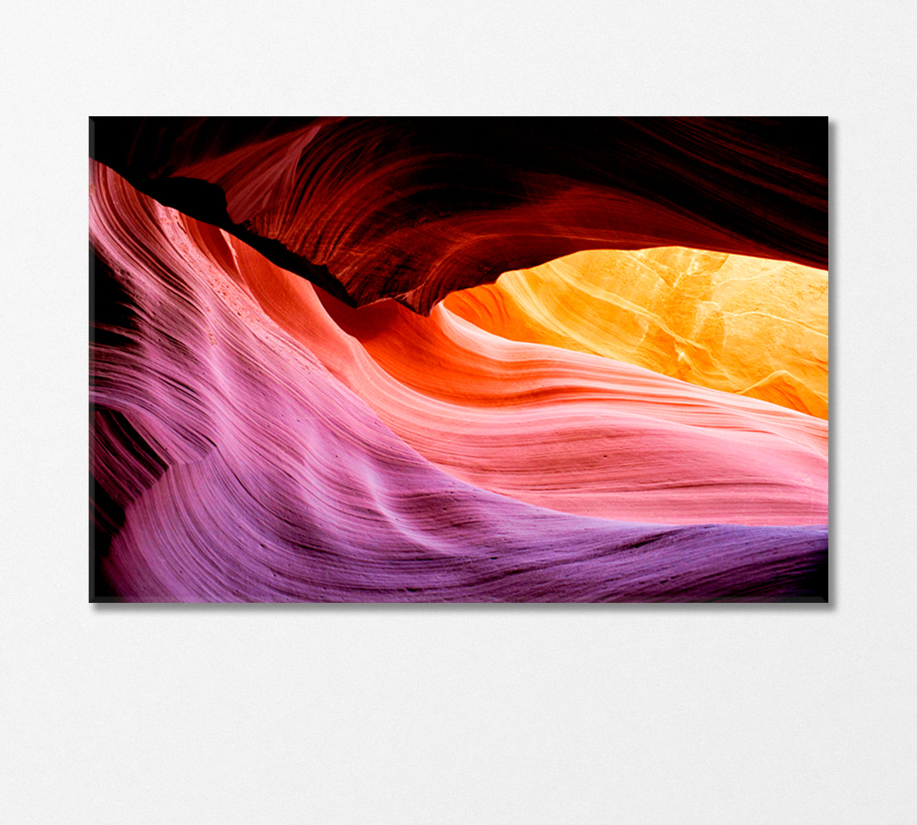 Antelope Canyon in Navajo Reservation Arizona USA Canvas Print-Canvas Print-CetArt-1 Panel-24x16 inches-CetArt