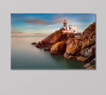 Baily Lighthouse Dublin Ireland Canvas Print-Canvas Print-CetArt-1 Panel-24x16 inches-CetArt