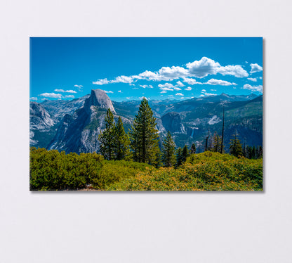 Yosemite National Park United States Canvas Print-Canvas Print-CetArt-1 Panel-24x16 inches-CetArt