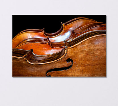 Three Beautiful Cellos Canvas Print-Canvas Print-CetArt-1 Panel-24x16 inches-CetArt