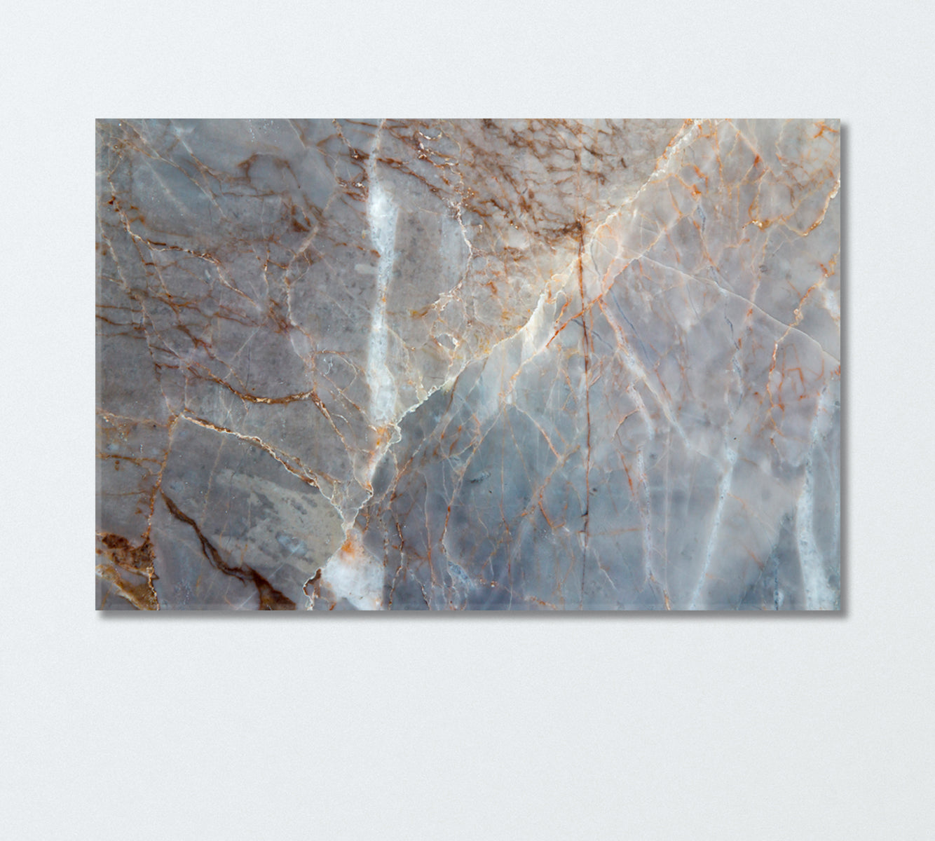 Natural Marble Pattern Canvas Print-Canvas Print-CetArt-1 Panel-24x16 inches-CetArt