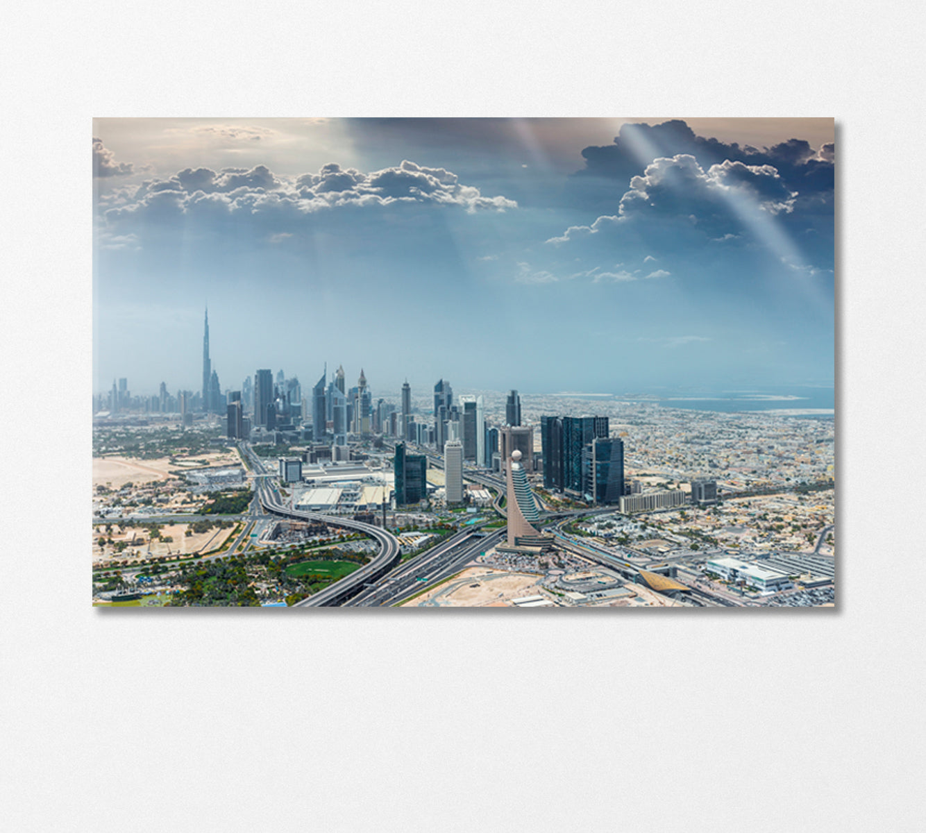 Dubai United Arab Emirates Canvas Print-Canvas Print-CetArt-1 Panel-24x16 inches-CetArt