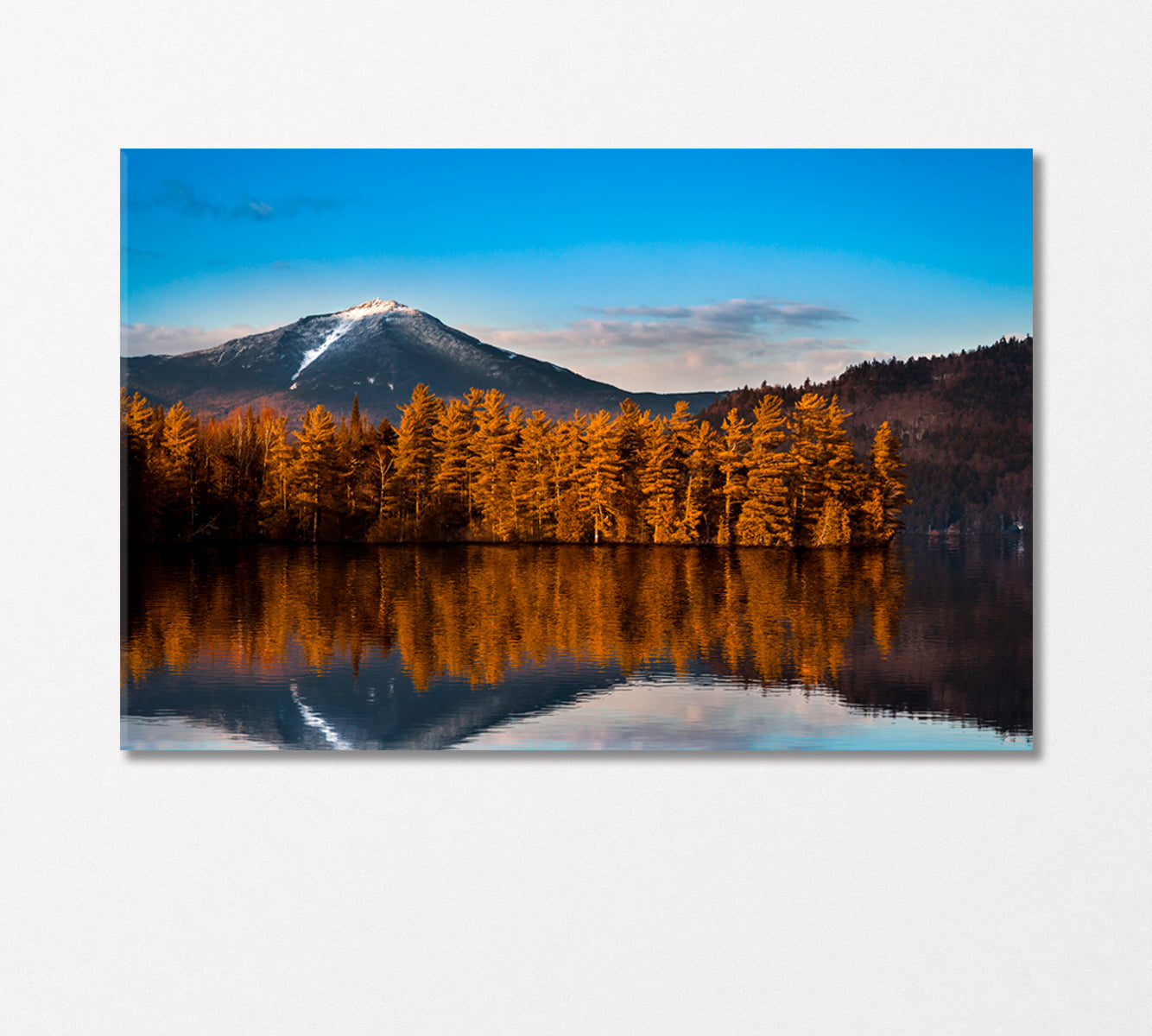 Snow Mountain near Paradox Bay USA Canvas Print-Canvas Print-CetArt-1 Panel-24x16 inches-CetArt