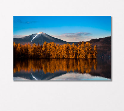 Snow Mountain near Paradox Bay USA Canvas Print-Canvas Print-CetArt-1 Panel-24x16 inches-CetArt