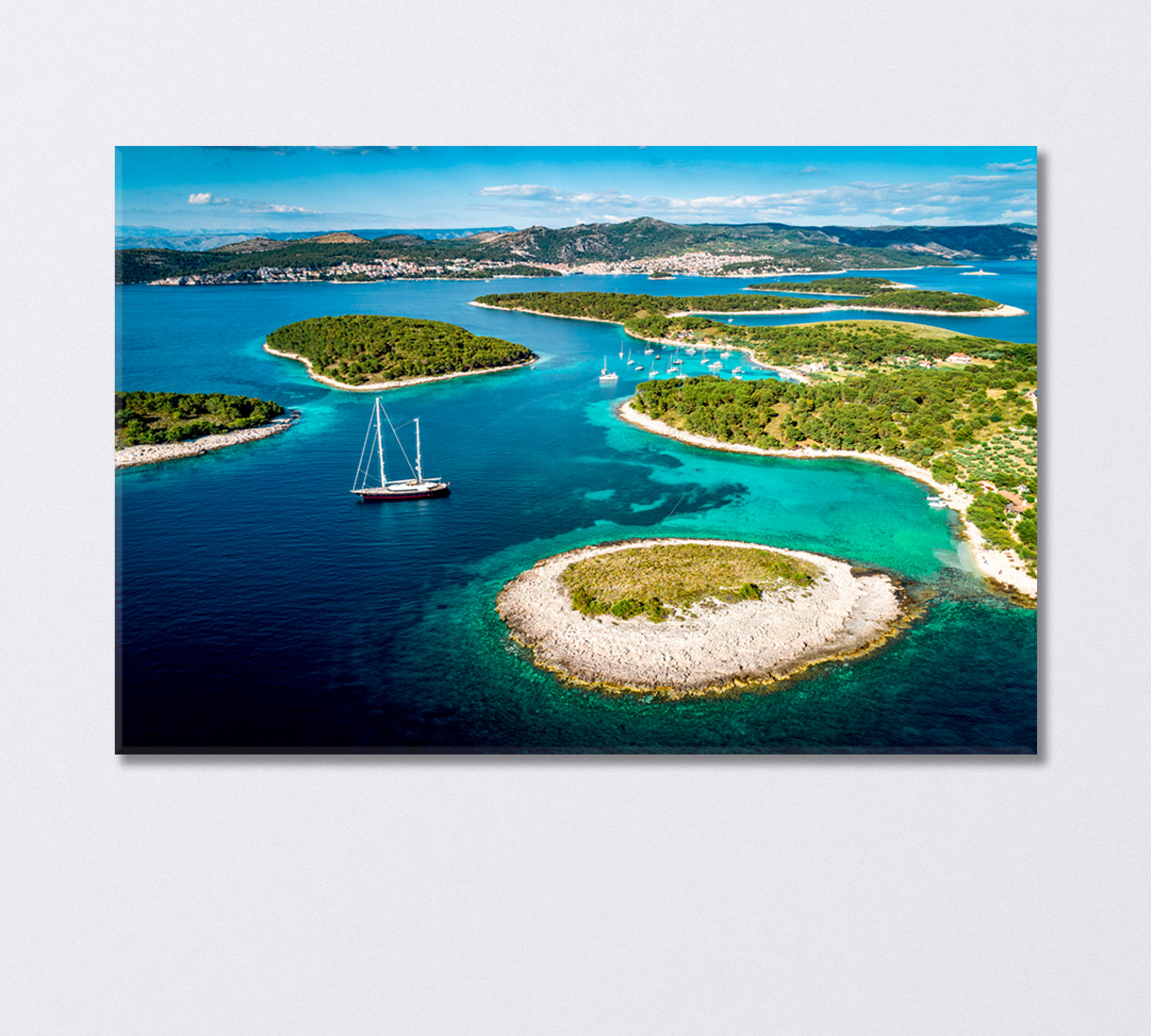 Pakleni Islands Croatia Canvas Print-Canvas Print-CetArt-1 Panel-24x16 inches-CetArt