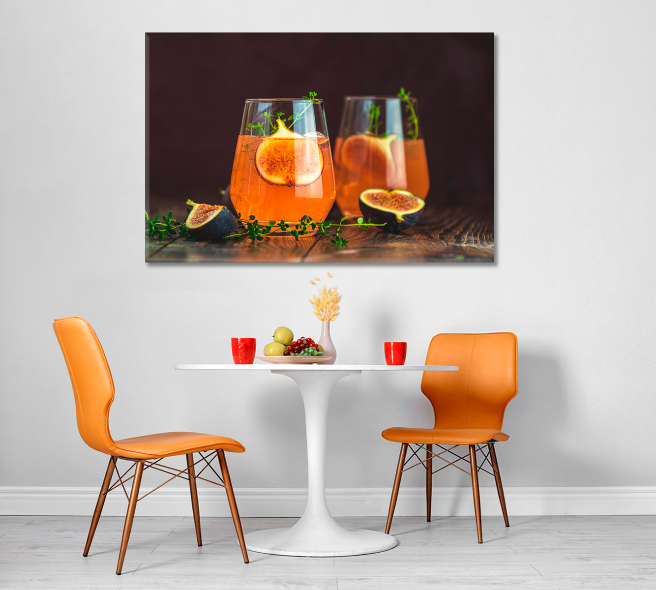 Summer Juice and Figs Canvas Print-Canvas Print-CetArt-1 Panel-24x16 inches-CetArt