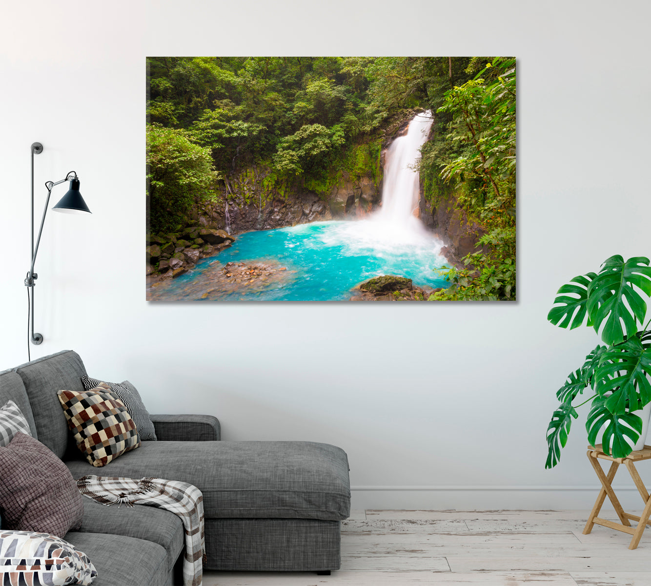 Tenorio Volcano National Park Costa Rica Canvas Print-Canvas Print-CetArt-1 Panel-24x16 inches-CetArt