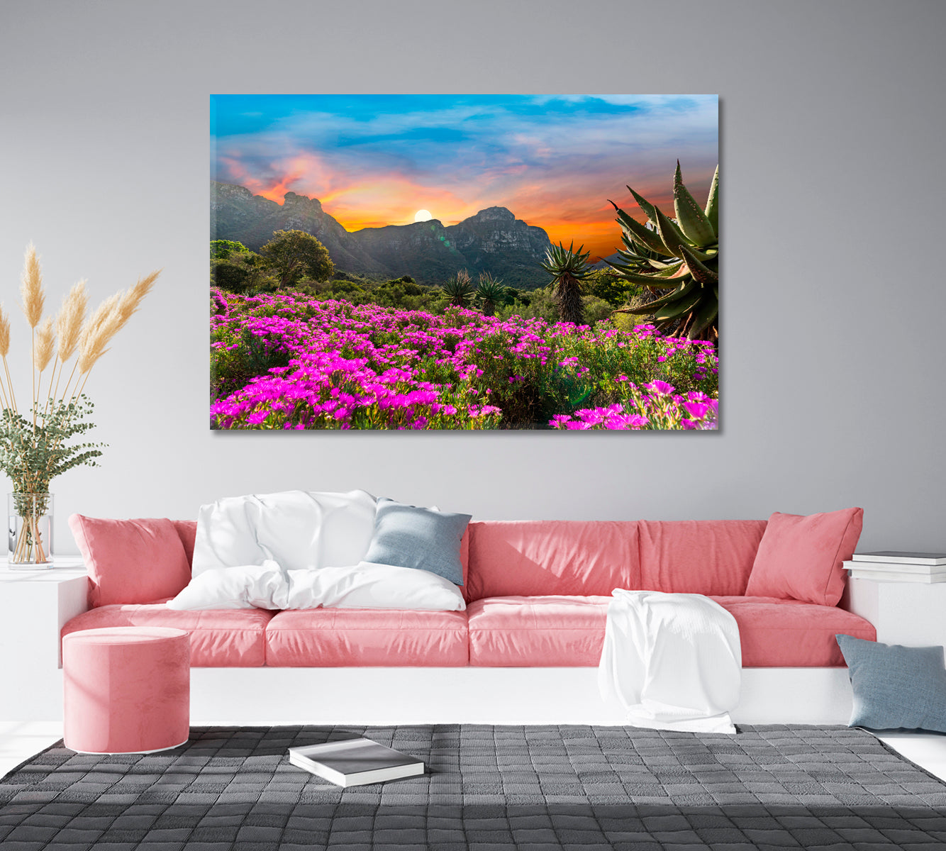 Kirstenbosch National Botanical Garden Cape Town South Africa Canvas Print-Canvas Print-CetArt-1 Panel-24x16 inches-CetArt