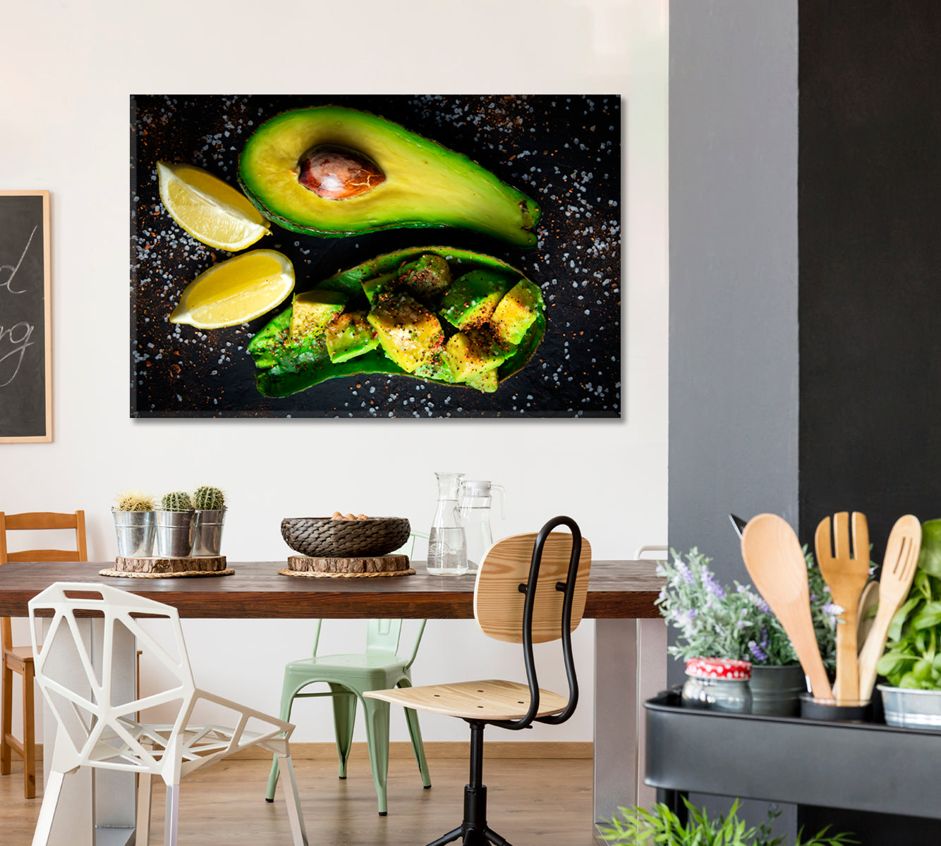 Fresh Avocado Canvas Print-Canvas Print-CetArt-1 Panel-24x16 inches-CetArt