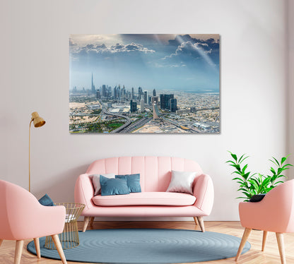 Dubai United Arab Emirates Canvas Print-Canvas Print-CetArt-1 Panel-24x16 inches-CetArt