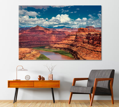 Zion National Park near Utah USA Canvas Print-Canvas Print-CetArt-1 Panel-24x16 inches-CetArt