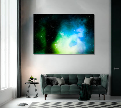 Abstract Outer Space Canvas Print-Canvas Print-CetArt-1 Panel-24x16 inches-CetArt