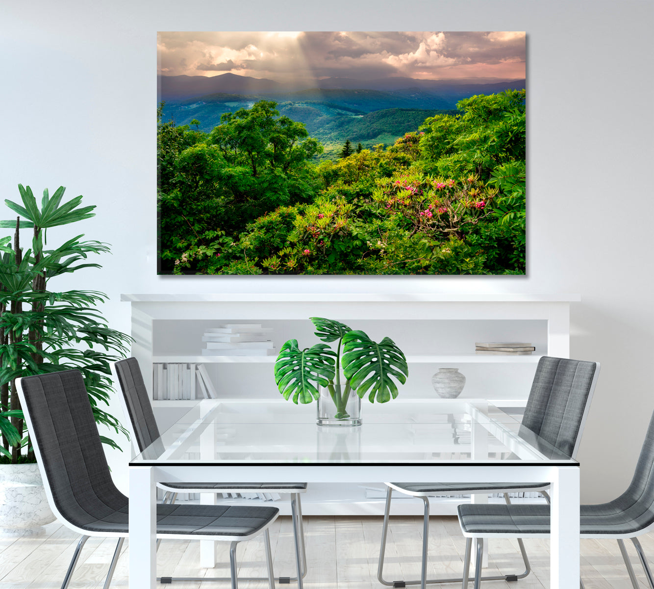 North Carolina Nature Landscape Canvas Print-Canvas Print-CetArt-1 Panel-24x16 inches-CetArt