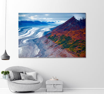 Icefields Parkway Banff National Park Canada Canvas Print-Canvas Print-CetArt-1 Panel-24x16 inches-CetArt