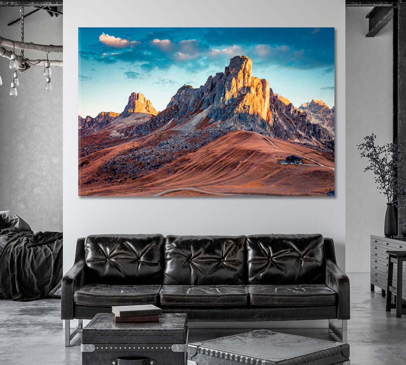 Dolomites Landscape Canvas Print-Canvas Print-CetArt-1 Panel-24x16 inches-CetArt