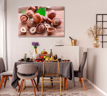 Hazelnuts Canvas Print-Canvas Print-CetArt-1 Panel-24x16 inches-CetArt