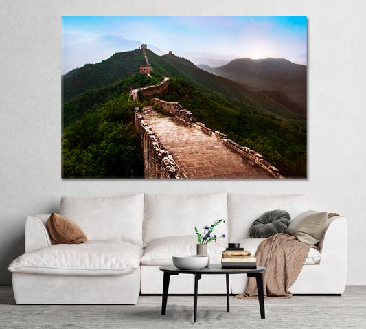 The Great Wall of China Canvas Print-Canvas Print-CetArt-1 Panel-24x16 inches-CetArt