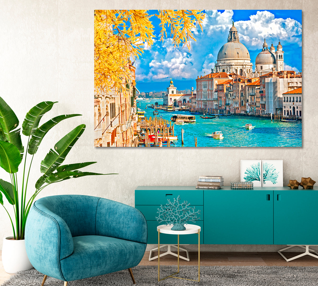 Venice Italy Canvas Print-Canvas Print-CetArt-1 Panel-24x16 inches-CetArt