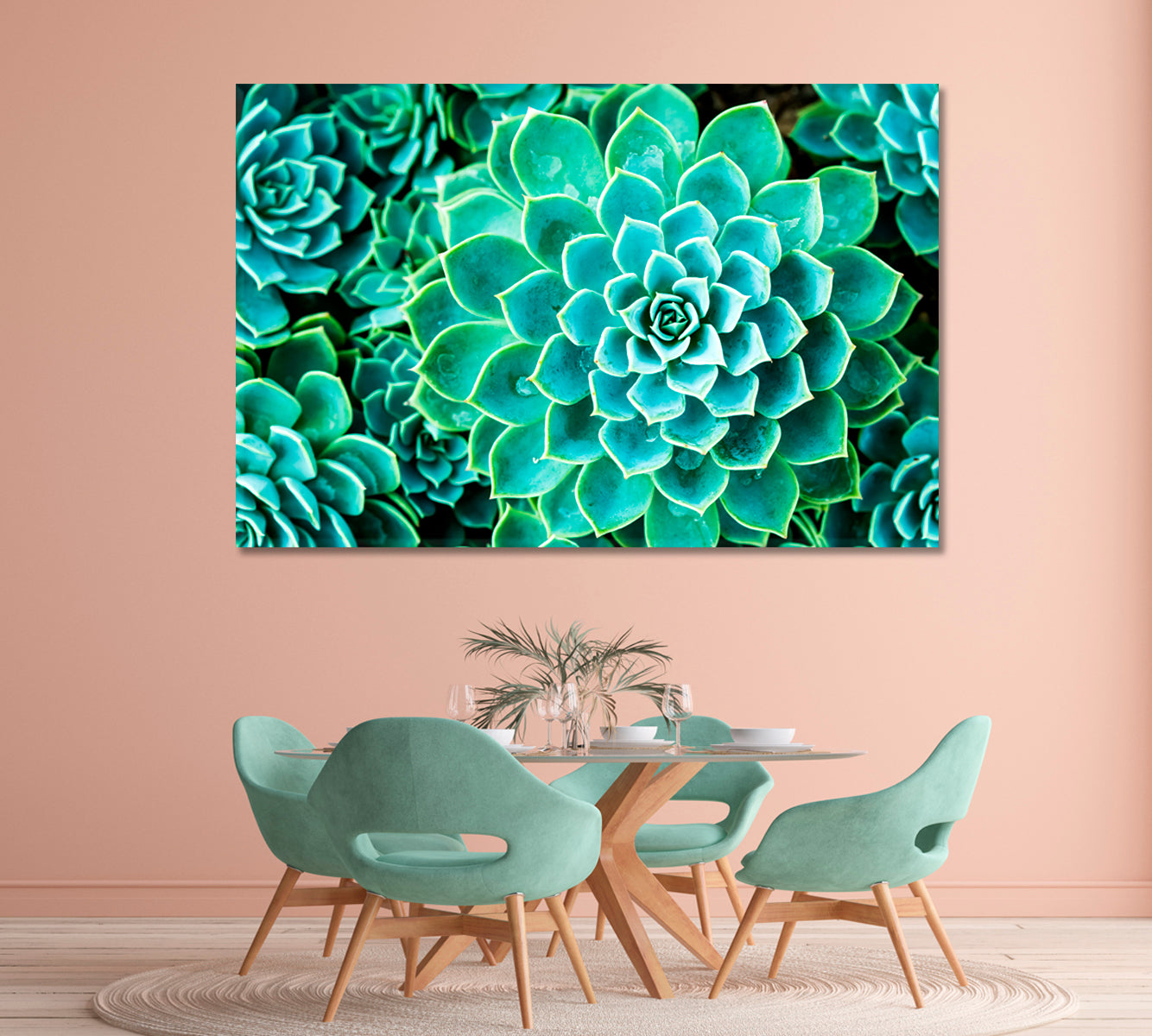 Magic Cactus in Botanic Garden Thailand Canvas Print-Canvas Print-CetArt-1 Panel-24x16 inches-CetArt