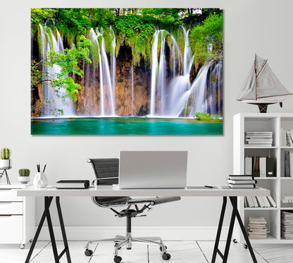 Plitvice Lakes National Park Canvas Print-Canvas Print-CetArt-1 Panel-24x16 inches-CetArt